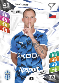 Matěj Hybš SportZoo Duel 2026/27 BASE č.178