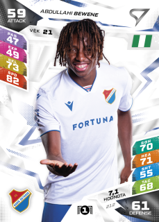 Abdullahi Bewene SportZoo Duel 2026/27 BASE č.212