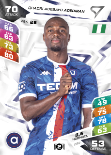 Quadri Adebayo Adediran SportZoo Duel 2026/27 BASE č.250