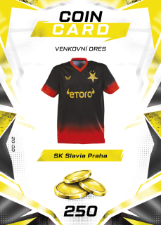 VENKOVNÍ DRES SportZoo Duel 2026/27 Coin cards č.CC-02