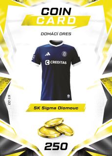 DOMÁCÍ DRES SportZoo Duel 2026/27 Coin cards č.CC-19