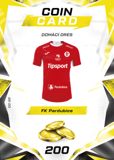 DOMÁCÍ DRES SportZoo Duel 2026/27 Coin cards č.CC-22