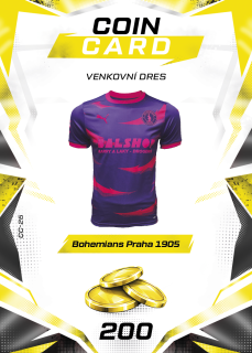 VENKOVNÍ DRES SportZoo Duel 2026/27 Coin cards č.CC-26