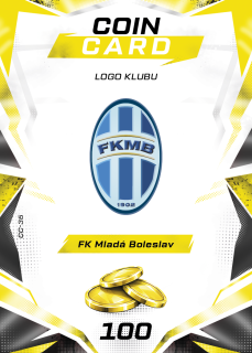LOGO KLUBU SportZoo Duel 2026/27 Coin cards č.CC-36