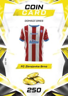 DOMÁCÍ DRES SportZoo Duel 2026/27 Coin cards č.CC-43