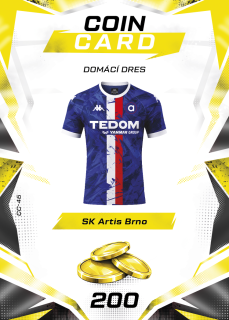 DOMÁCÍ DRES SportZoo Duel 2026/27 Coin cards č.CC-46