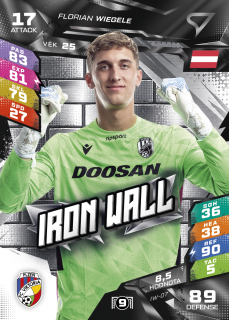 Florian Wiegele SportZoo Duel 2026/27 Iron Wall č.IW-07