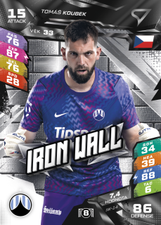 Tomáš Koubek SportZoo Duel 2026/27 Iron Wall č.IW-14