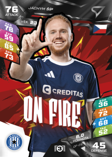 Jáchym Šíp SportZoo Duel 2026/27 On Fire č.OF-09