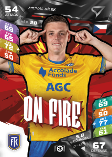 Michal Bílek SportZoo Duel 2026/27 On Fire č.OF-12