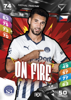 Michal Trávník SportZoo Duel 2026/27 On Fire č.OF-15