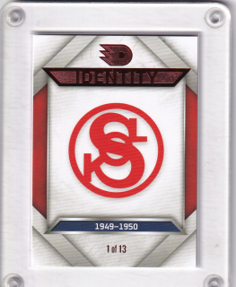 Pardubice Logo 100 let Dynamo Pardubice 2024 Identity Red /13 č.3