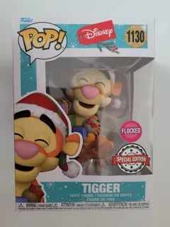 Funko POP! Disney: Tigger (1130) Flocked -special edice     