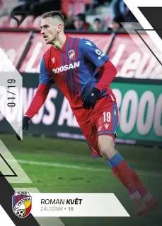 Květ Roman SportZoo Fortuna liga 2022-23 II.série Black /19 č.204