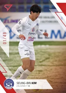 Kim Seung-Bin SportZoo Fortuna liga 2022-23 II.série Red /49 č.244