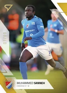 Sanneh Muhammed SportZoo Fortuna liga 2022-23 II.série Gold /99 č.253
