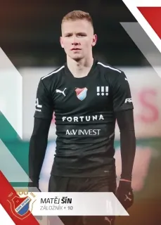 Šín Matěj SportZoo Fortuna liga 2022-23 II.série Red /49 č.259