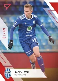 Látal Radek SportZoo Fortuna liga 2022-23 II.série Red /49 č.274