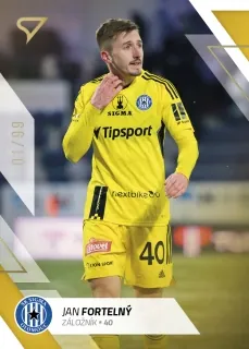 Fortelný Jan SportZoo Fortuna liga 2022-23 II.série Gold /99 č.287