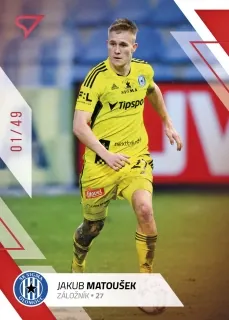 Matoušek Jakub SportZoo Fortuna liga 2022-23 II.série Red /49 č.289