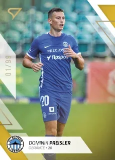 Preisler Dominik SportZoo Fortuna liga 2022-23 II.série Gold /99 č.297