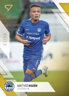 Kozák Matyáš SportZoo Fortuna liga 2022-23 II.série Gold /99 č.303