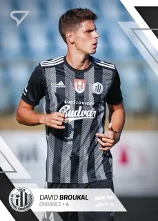 Broukal David SportZoo Fortuna liga 2022-23 II.série Řadovka č.306