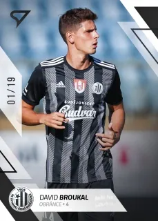 Broukal David SportZoo Fortuna liga 2022-23 II.série Black /19 č.306
