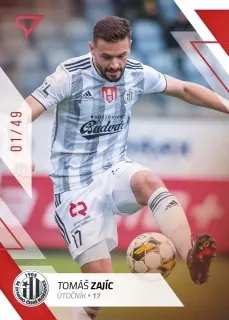 Zajíc Tomáš SportZoo Fortuna liga 2022-23 II.série Red /49 č.315