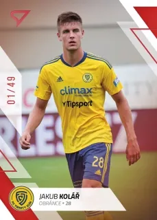 Kolář Jakub SportZoo Fortuna liga 2022-23 II.série Red /49 č.330