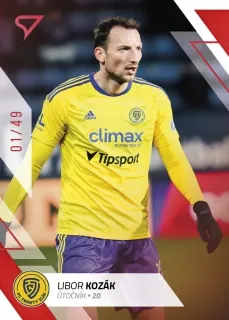Kozák Libor SportZoo Fortuna liga 2022-23 II.série Red /49 č.338