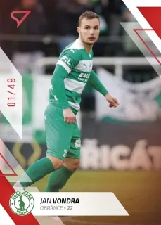 Vondra Jan SportZoo Fortuna liga 2022-23 II.série Red /49 č.353