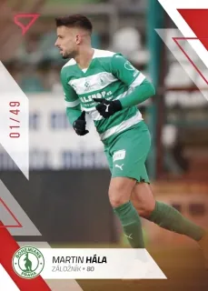 Hála Martin SportZoo Fortuna liga 2022-23 II.série Red /49 č.356