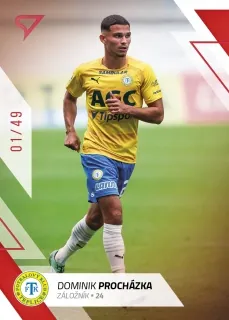 Procházka Dominik SportZoo Fortuna liga 2022-23 II.série Red /49 č.366