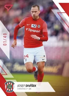 Divíšek Josef SportZoo Fortuna liga 2022-23 II.série Red /49 č.371