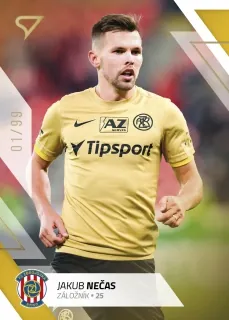 Nečas Jakub SportZoo Fortuna liga 2022-23 II.série Gold /99 č.375