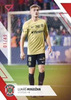 Rogožan Lukáš SportZoo Fortuna liga 2022-23 II.série Red /49 č.378