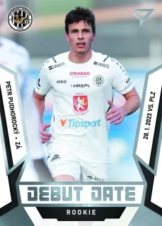 Pudhorocký Petr SportZoo Fortuna liga 2022-23 II.série Debut Date Rookie č.DR-09