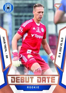 Trefil Jakub SportZoo Fortuna liga 2022-23 II.série Debut Date Rookie /149 č.DR-11