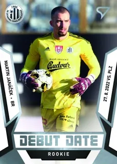 Janáček Martin SportZoo Fortuna liga 2022-23 II.série Debut Date Rookie č.DR-14
