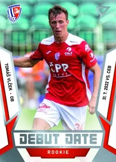 Vlček Tomáš SportZoo Fortuna liga 2022-23 II.série Debut Date Rookie č.DR-18