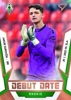 Surovčík Jakub SportZoo Fortuna liga 2022-23 II.série Debut Date Rookie /149 č.DR-21