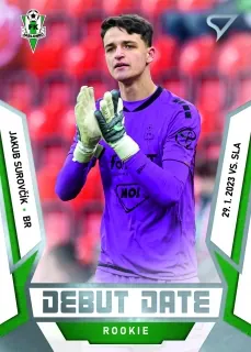 Surovčík Jakub SportZoo Fortuna liga 2022-23 II.série Debut Date Rookie č.DR-21