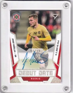 Koželuh Josef SportZoo Fortuna liga 2022-23 II.série Debut Date Rookie AUTO /99 č.DRS-KO