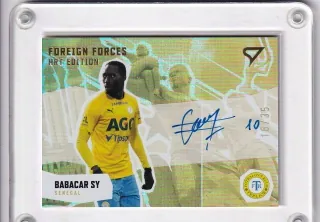 Sy Babacar SportZoo Fortuna liga 2022-23 II.série Foreign Forces Art AUTO /35 č.FFS-BS