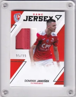 Janošek Dominik SportZoo Fortuna liga 2022-23 II.série Game Jersey /99 č.GJ-JA