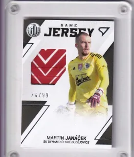 Janáček Martin SportZoo Fortuna liga 2022-23 II.série Game Jersey /99 č.GJ-MJ