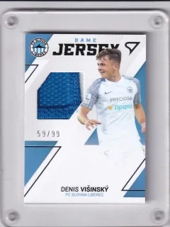 Višinský Denis SportZoo Fortuna liga 2022-23 II.série Game Jersey /99 č.GJ-VI