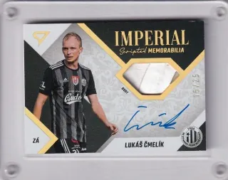 Čmelík Lukáš SportZoo Fortuna liga 2022-23 II.série Imperial Scripted Memorabilia /25 č.IM-CM