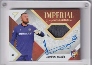 Staněk Jindřich SportZoo Fortuna liga 2022-23 II.série Imperial Scripted Memorabilia /25 č.IM-JS
